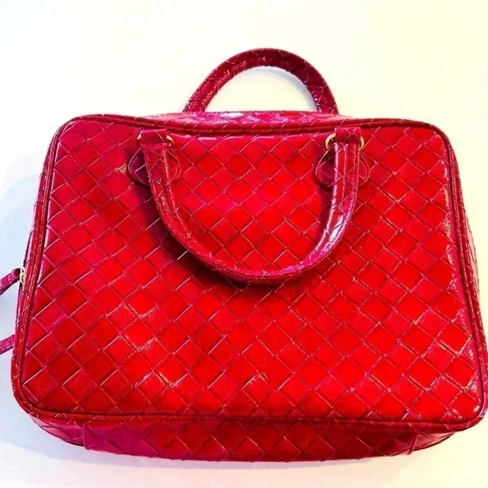 Esthée Lauder Red Tote Bag